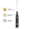 RAF R322 Electric Egg Whisk & Coffe Mixer High Speed Coffee Beater Rechargeable, egg beater, rechargeable egg beater, coffee beater,;