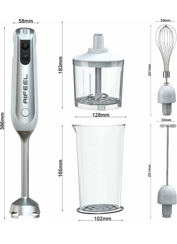 Aifeel 4 in 1 juicer blender chopper hand mixer Machine by Home Appliances Warehouse,