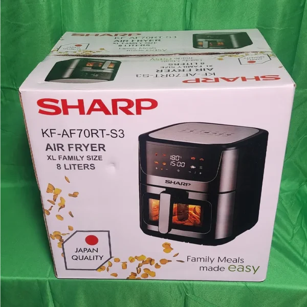 SHARP Air Fryer 8L with See Through Window - Image 2